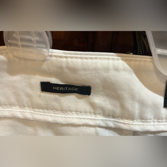 Talbots Sz 12 White ‘Heritage’ Pants - Picture 3 of 7